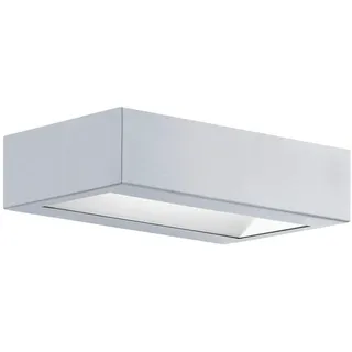 Eglo Aussenwandleuchte, Edelstahl, Metall, rechteckig,rechteckig, 16.5 cm, Lampen & Leuchten, Außenbeleuchtung, Außenleuchten