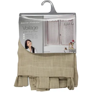 Douceur d'intérieur Haltona Schlaufen 60 x 160 cm braun 2 St.