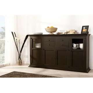 Mexico kolonial Highboard, Sideboard Pinie, Kolonialstil