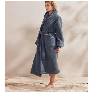 Essenza Bademantel Nama Blau XS