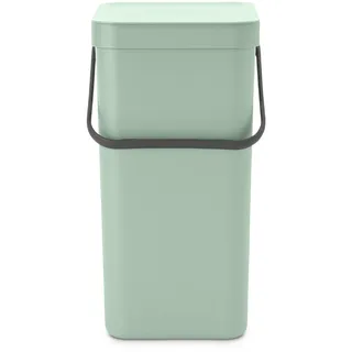 brabantia Abfallbehälter Sort&Go 16l Jade Green Kunststoff Grün