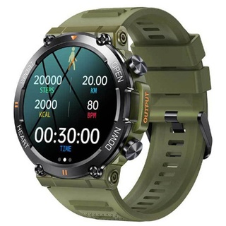 Smartwatch Herren mit Telefonfunktion, 1.39" HD Touchscreen Uhren Fitness Tracker Uhr mit Pulsmesser Schlafmonitor Stoppuhr Schrittzähler Sportuhr...