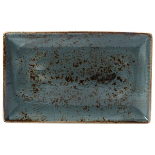Steelite Platte rechteckig 270 x 168 mm blau - Craft Blue 6 er