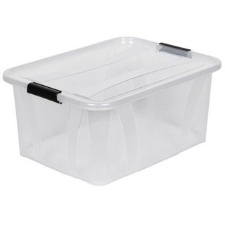 Kreher Aufbewahrungsbox Master Box mit Deckel in verschiedenen Größen (Größe wählbar) weiß 32 lKreher