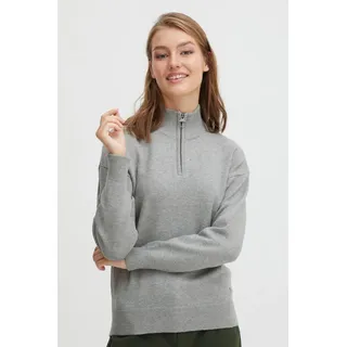 Oxmo Rollkragenpullover Rita Grau L