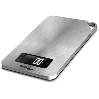 GreenBlue Küchenwaage Greenblue Gb170 Edelstahl 5 Kg Timer