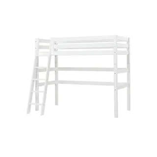 Hoppekids Hochbett  ECO Luxury , weiß , Maße (cm): B: 144 H: 177