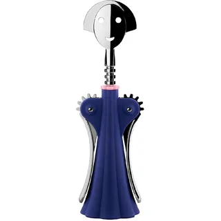 Alessi Korkenzieher Design-Korkenzieher Blau