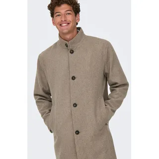 Only & Sons ONSCHARLES WOOL COAT beige 54
