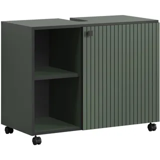 trendteam Waschbeckenunterschrank PureBliss Grün