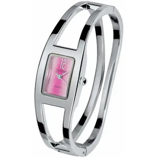 Feminine Tavolino Spangenuhr Damenuhr Stahl Silber Pink Farben Uhr Armbanduhr