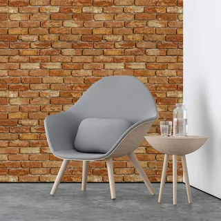 Ambiance 1 Sticker, selbstklebend, Motiv Steinbesatz | Wandverkleidung selbstklebend – Wandaufkleber aus Steinbesatz für Bad Küche Wohnzimmer | selbstklebend Tapete – 60 x 60 cm – 1 Stück