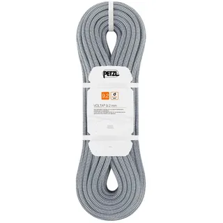 Petzl Kletterseil 60 m Grau/Schwarz