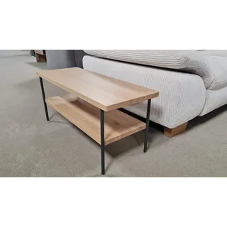 Rolf Benz Couchtisch 925-312 Beistelltisch Eiche massiv natur 86x33 H38 cm