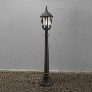 Konstsmide Wegeleuchte Aluminium 120,0 cm inkl. E27 100 W schwarz