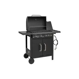 tepro Gasgrill Stahl B/H/L: ca. 53x95x108 cm - schwarz