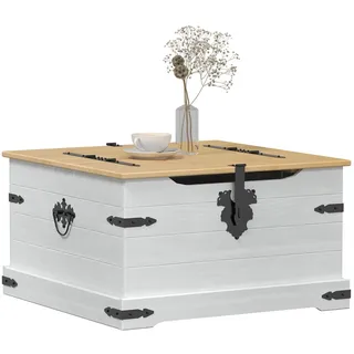 vidaXL Aufbewahrungsbox 78 x 78 x 45 cm 1-tlg. weiß