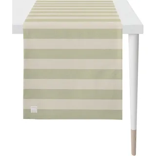 APELT Tischläufer 3967 Outdoor, Sommerdeko, Sommer (1-tlg), Jacquardgewebe beige
