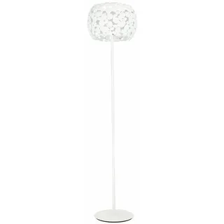 Lutec Dioniso außergewöhnliche Stehleuchte Ø 40cm Weiss Stehlampe