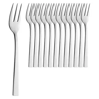 Zwilling Kuchengabeln King 07041-832, silber poliert, Edelstahl 18/10, 16 cm, 12 Stück