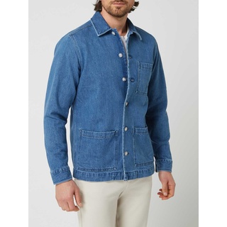 Oversized Jeanshemd aus Baumwolle Modell 'Nile', Blau, S