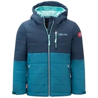 TROLLKIDS Hemsedal Skijacke Kinder Blau 110