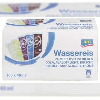 aro Wassereis Zum Selbsteinfrieren 200 Portionen (8 kg)