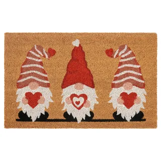 HANSE HOME Kokos Gnome Heart 40 x 70 cm Braun