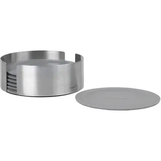 BLOMUS Untersetzer LARETO grau Ø 11,2 cm 6-tlg., 6 St.