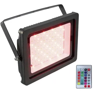 Eurolite LED Aussenscheinwerfer IP65 100 W inkl. IR-Fernbedienung RGB