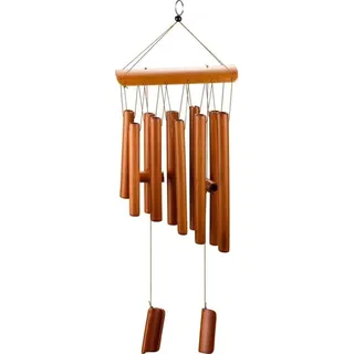 Bambus-windspiel, Holz-windspiel, Bambus-windspiel Für Den Außenbereich – Für Drinnen, Draußen, Auf Der Terrasse Und Als Dekoration Für Ihr Zuhause