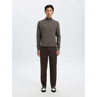 SELECTED HOMME Rollkragenpullover "Kris" in Taupe - M