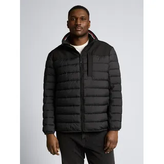 TOM TAILOR PLUS Winterjacke Jacken Plus Size - Hybrid Steppweste mit Stehkragen schwarz 5XL (70/72)