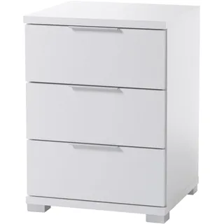 Stella Trading Nachtschrank Smilla 46 x 61 x 42 cm Weiß