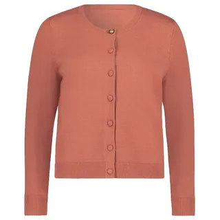 Cartoon Strickjacke Orange 38