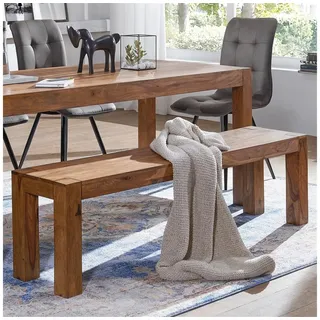 Lomadox Sitzbank, Holz-Bank Natur-Produkt Küchenbank Landhaus-Stil 180/45/35cm