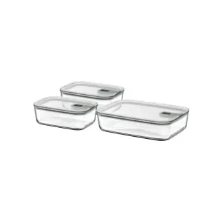 Mepal Easyclip Frischhaltedose Set grün 1,0 l 3-teilig