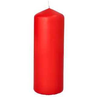 Papstar Stumpenkerze 6 x 16,5 cm 10 St. rot 