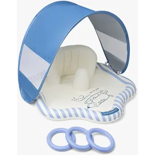 Swim Essentials Baby Plansch Matte 76 cm Blau (Surfer)