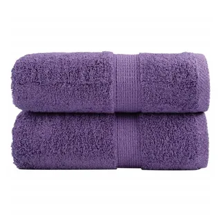 vidaXL Solund Seiftuch 30 x 30 cm lila 2 St.