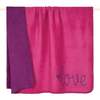 pad Kuscheldecke Cozy Up 150 x 200 cm Mischgewebe Pink