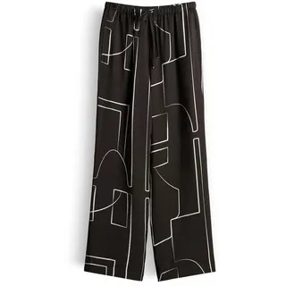 Someday Cevil Wide Leg Hosen Braun 36