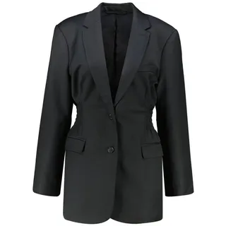 Designers Remix Blusenblazer Damen Blazer JOLENE mit Wolle (1-tlg) schwarz 36