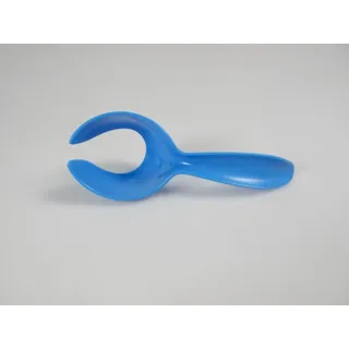 Tupperware Küchenhelfer Löffel Eierlöffel blau Eierhalter aus Kunststoff, 1 Stück