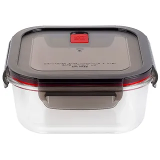 ZWILLING Set 2 Stück Gusto Glasdose Vorratsdose Auflaufform Backform Quadratisch 1100 ml