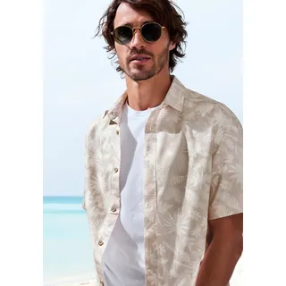 Beachtime Hawaiihemd Regular Fit Beige XXL