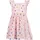 Sommerkleid BLUE SEVEN Mädchen Gr 122 N-Gr azalee Web Obermaterial 100 Baumwolle bedruckt gestreift Basic knieumspielend eckiger Ausschnitt Kleider Sommerkleid mit Smoke-Einsatz im Rücken