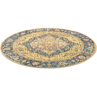 Tom Tailor Funky Outdoor Orient One Orientteppich Ø 100 cm Gold