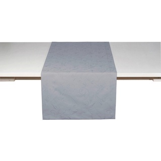 Pichler Tischläufer, Hellgrau, Textil, rechteckig, 50 cm, bügelfrei, Wohntextilien, Tischwäsche, Tischläufer