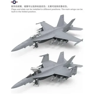 Meng Model Boeing F/A-18E Super Hornet 1:48